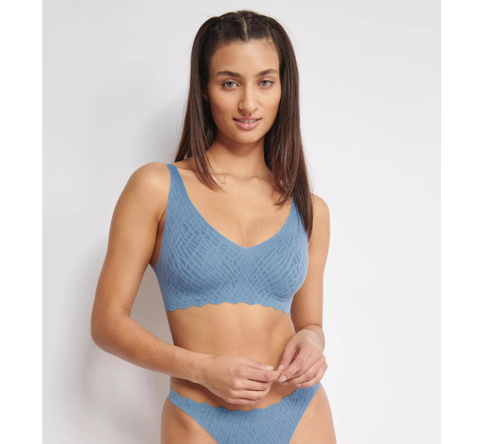 sloggi ZERO Feel Bliss Soft bra - BLUE - SLOGGI BLUE - SLOGGI