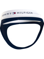 Dámská tanga THONG UW0UW03835 DW5 tm. modré - Tommy Hilfiger