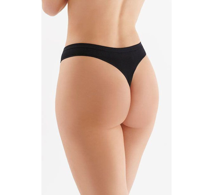 Bezešvá tanga String briefs černá