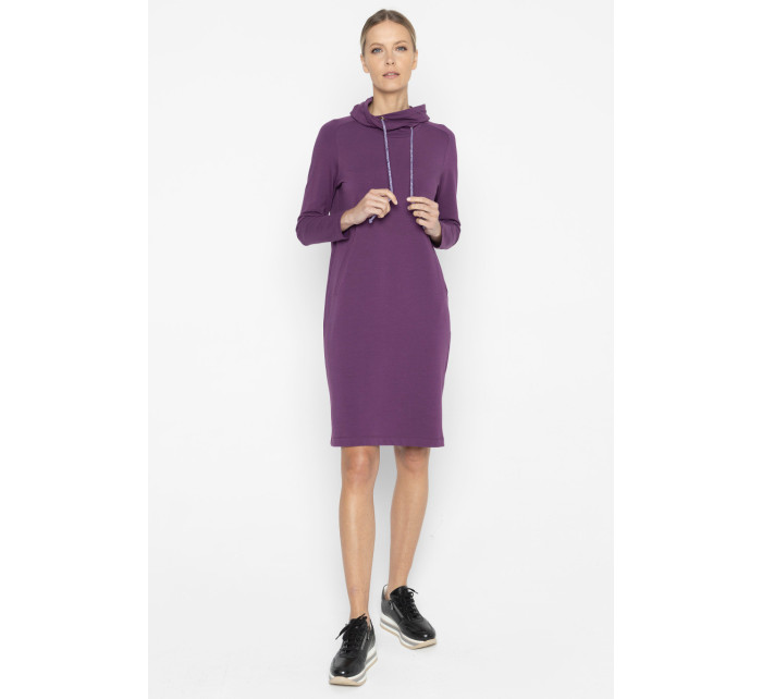 Šaty model 20738783 Dark Violet - Deni Cler Milano