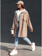 Dámská parka bunda MODERN LOOK béžová Dstreet TY4396