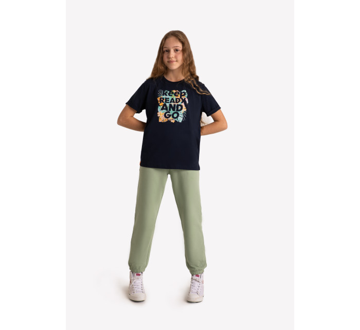 Volcano Regular T-Shirt T-Ready Junior G02474-S22 Námořnická modrá