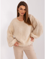 Sweter LC SW model 19309570 jasny beżowy - FPrice