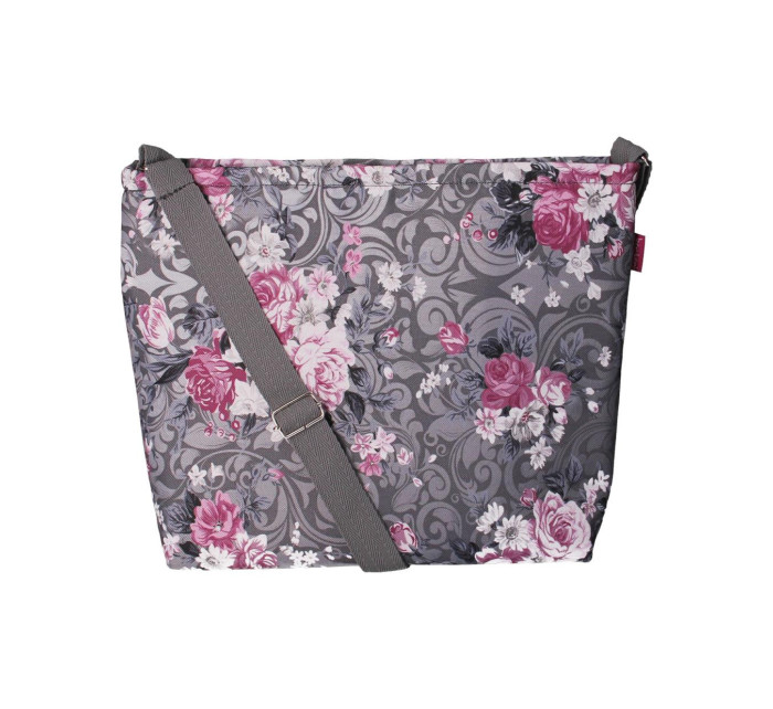 Bertoni Plátěná taška Samba Chic Grey/Pink