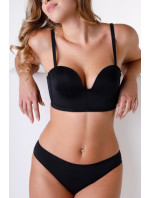 Dámská push-up podprsenka pro hluboký výstřih na zádech WONDERBRA ULTIMATE BACKLESS BRA - WONDERBRA - černá