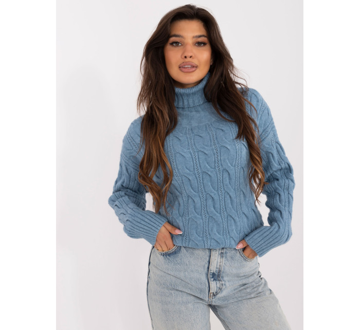 Sweter AT SW model 20459089 niebieski - FPrice