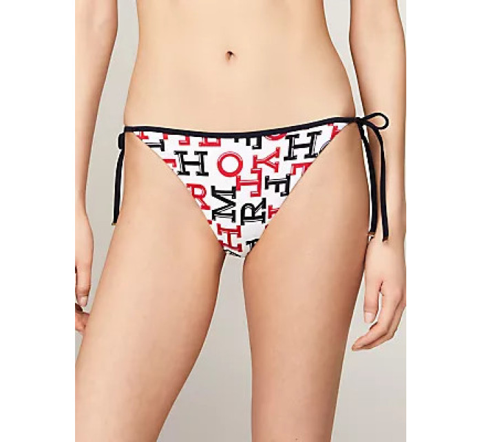 Close to Body Dámské bikiny CHEEKY STRING SIDE TIE PRINT UW0UW053160K4 - Tommy Hilfiger