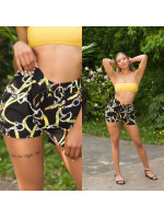 Trendy Highwaist Shorts with chain print