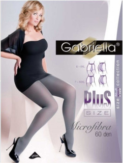 Dámské punčochy Microfibre 60 den Plus Size code 162 - Gabriella