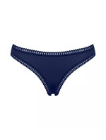 Dámské kalhotky GO Crush String C3P - BLUE - modré M008 - SLOGGI