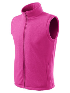 Next fleece vesta unisex fuchsia red