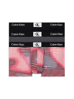 Pánské spodní prádlo LOW RISE TRUNK 3PK 000NB3532EI07 - Calvin Klein
