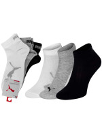 Ponožky Puma 3Pack 90796102 Grey/Black/White