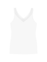 Feel of Modal Tank Top - WHITE - TRIUMPH WHITE - TRIUMPH