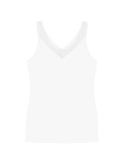 Feel of Modal Tank Top - WHITE - TRIUMPH WHITE - TRIUMPH