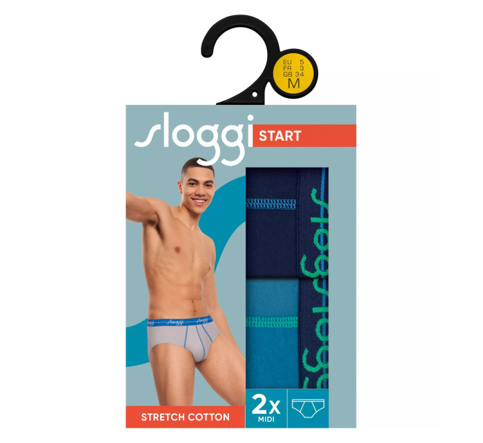 sloggi men Start Midi C2P box - MULTIPLE COLOURS 20 - SLOGGI MULTIPLE COLOURS 20 - SLOGGI