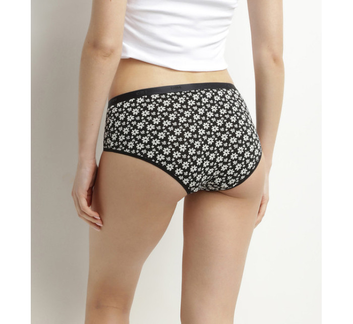 Dámské bavlněné kalhotky 3 ks  COTTON BOXER 3x  černá model 20474827 - DIM