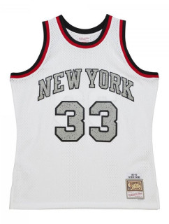 Mitchell & Ness NBA Cracked Cement Swingman Jersey Knicks 1991 Patrick Ewing M TFSM5934-NYK91PEWWHIT pánové