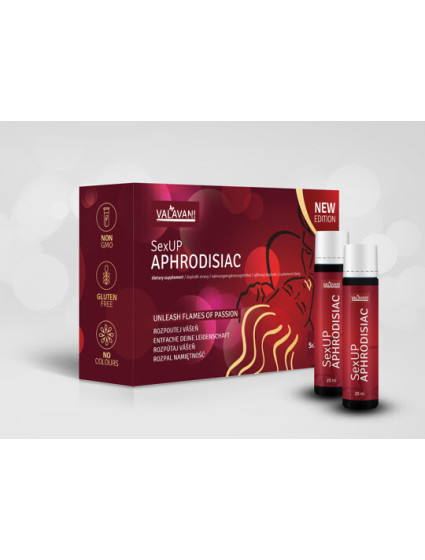 Afrodiziakum pro muže i ženy SexUp Aphrodisiac 5x25ml - Valavani