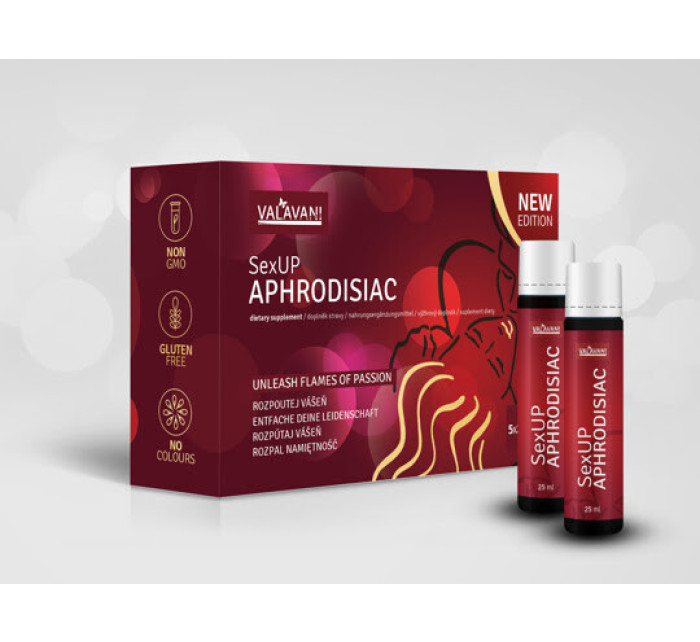 Afrodiziakum pro muže i ženy SexUp Aphrodisiac 5x25ml - Valavani