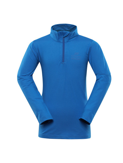 Dětské rychleschnoucí triko ALPINE PRO STANSO electric blue lemonade