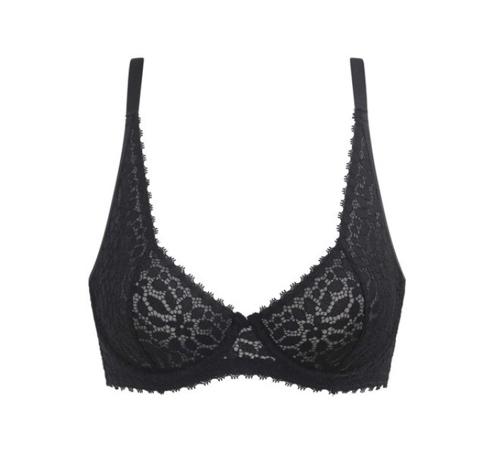 Dámská krajková podprsenka DIM DAILY DENTELLE UNDERWIRE BRA - DIM - černá