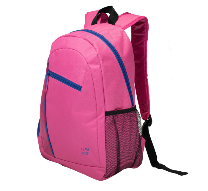 Batoh pro mládež Semiline A3038-5 Pink/Navy Blue