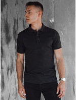 Pánské černé polo triko Dstreet PX0604