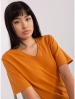 T shirt EM TS HS 20 model 18741190 ciemny pomarańczowy - FPrice