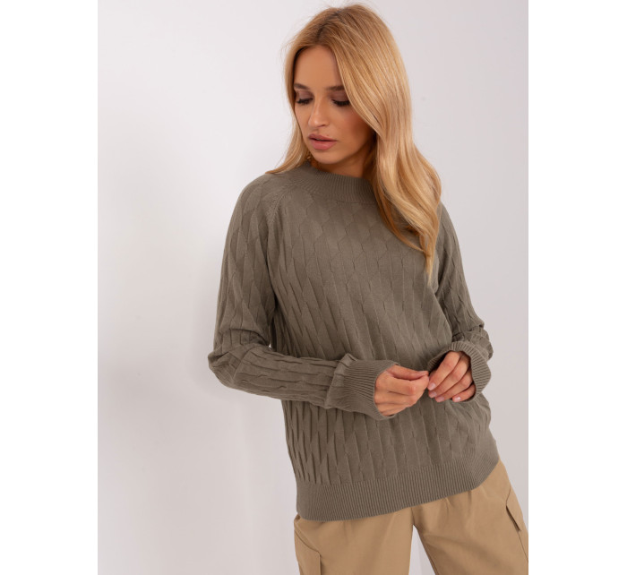 Sweter AT SW model 18904835 khaki - FPrice