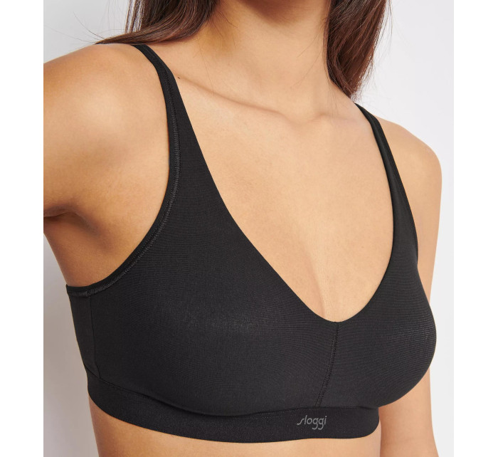 EVER model 20488683 Soft bra BLACK  BLACK - Sloggi