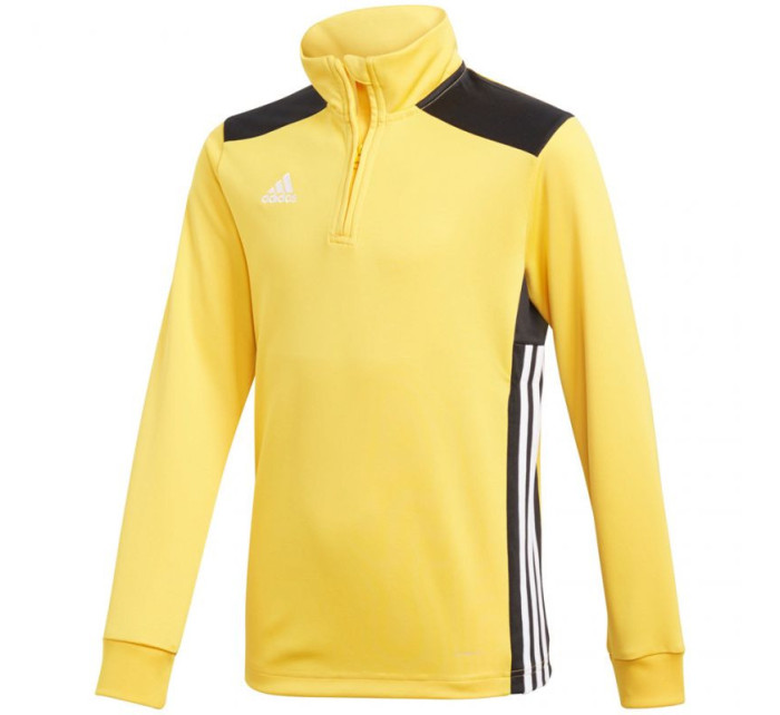 Dětská tréninková mikina REGISTA 18 TRAINING BLOUSE yellow JR DJ1841 - Adidas