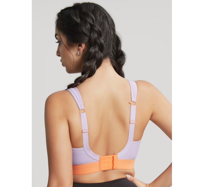 Sportovní podprsenka Non Wired Bra 7341B fialovo/orange - Panache