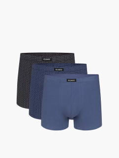 Pánské boxerky ATLANTIC 3Pack - vícebarevné