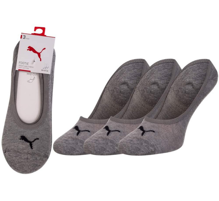 Puma 3Pack Ponožky 906930 Grey