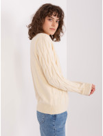 Sweter AT SW model 18997527 ecru - FPrice