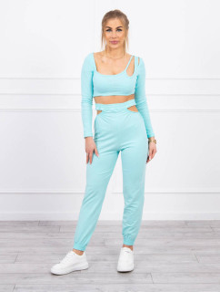 Set s top halenkou mint