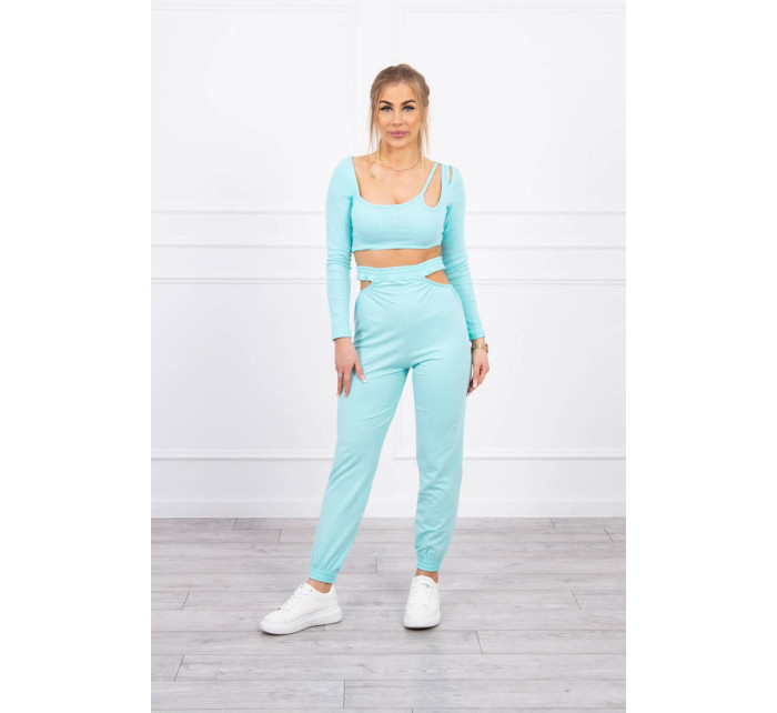 Set s top halenkou mint