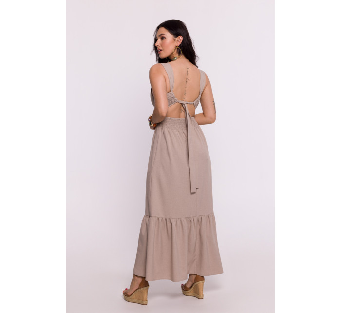 Šaty BeWear B281 Beige