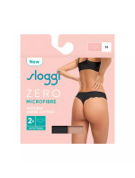 Dásmké kalhotky ZERO Microfibre 2.0 Hipstring C2P - BROWN - DARK COMBINATION - kombinace hnědé M004 - SLOGGI