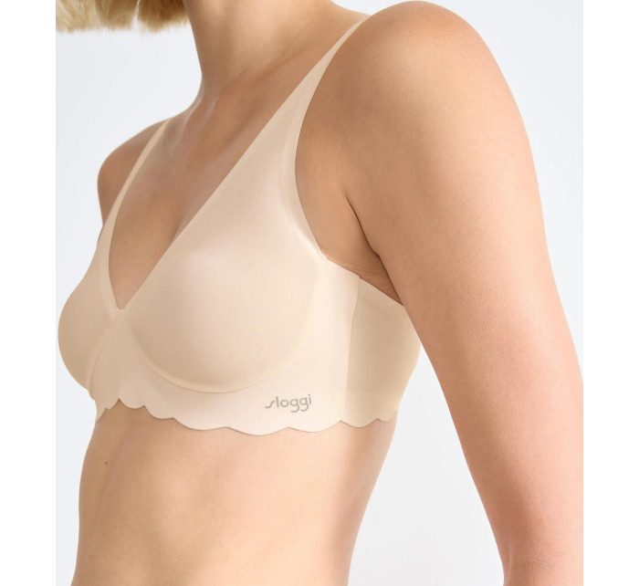 Dámská podprsenka ZERO Microfibre 2.0 Soft bra - ANGORA - ecru 6308 - SLOGGI