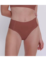 Dámské kalhotky ZERO Feel 2.0 High waist - BROWN - hnědé 7505 - SLOGGI