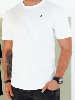 Pánské tričko s potiskem bílé Dstreet RX5466