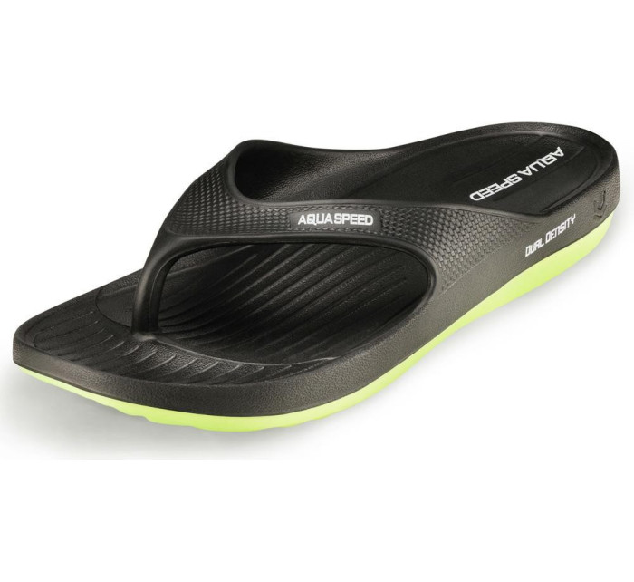 AQUA SPEED Bazénové pantofle Alcano Black