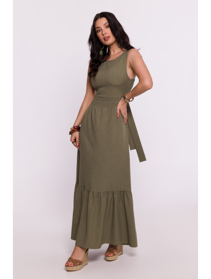 Šaty BeWear B281 Olive