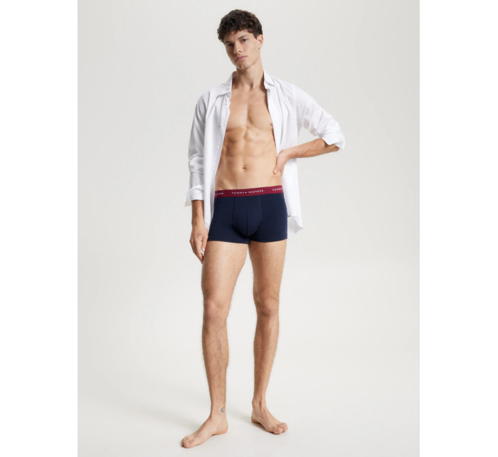 Pánské boxerky 3-PACK  UM0UM02763 0SS tm. modré - Tommy Hilfiger