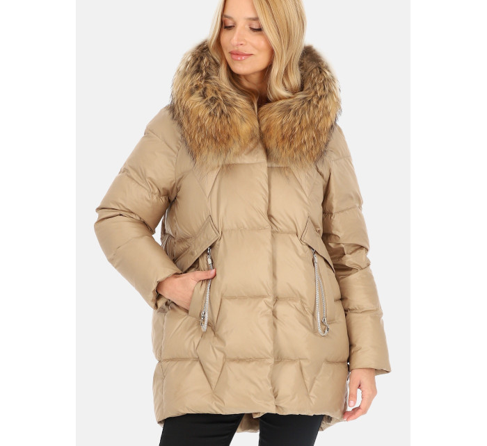 PERSO Jacket BLH241006FR Beige