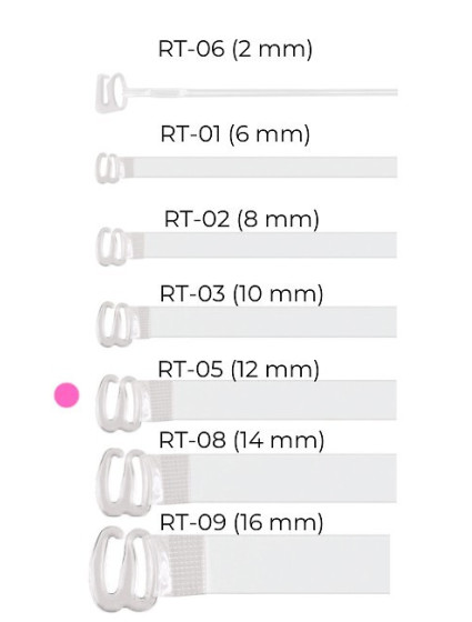 Silikonová ramínka RT 05 model 7460171 - Julimex