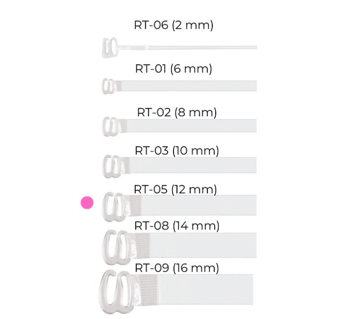 Silikonová ramínka RT 05 model 7460171 - Julimex