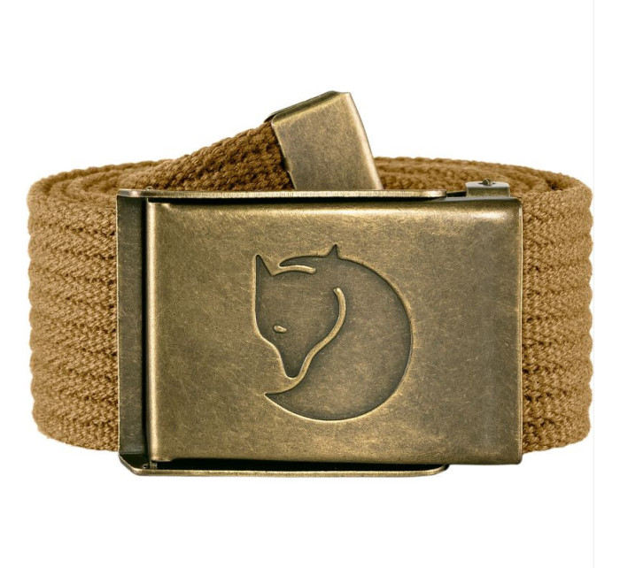 Dámský/pánský opasek Fjällräven Canvas Brass Belt 4 cm F77297-232